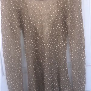 Sheer Gold Tunic/Dress